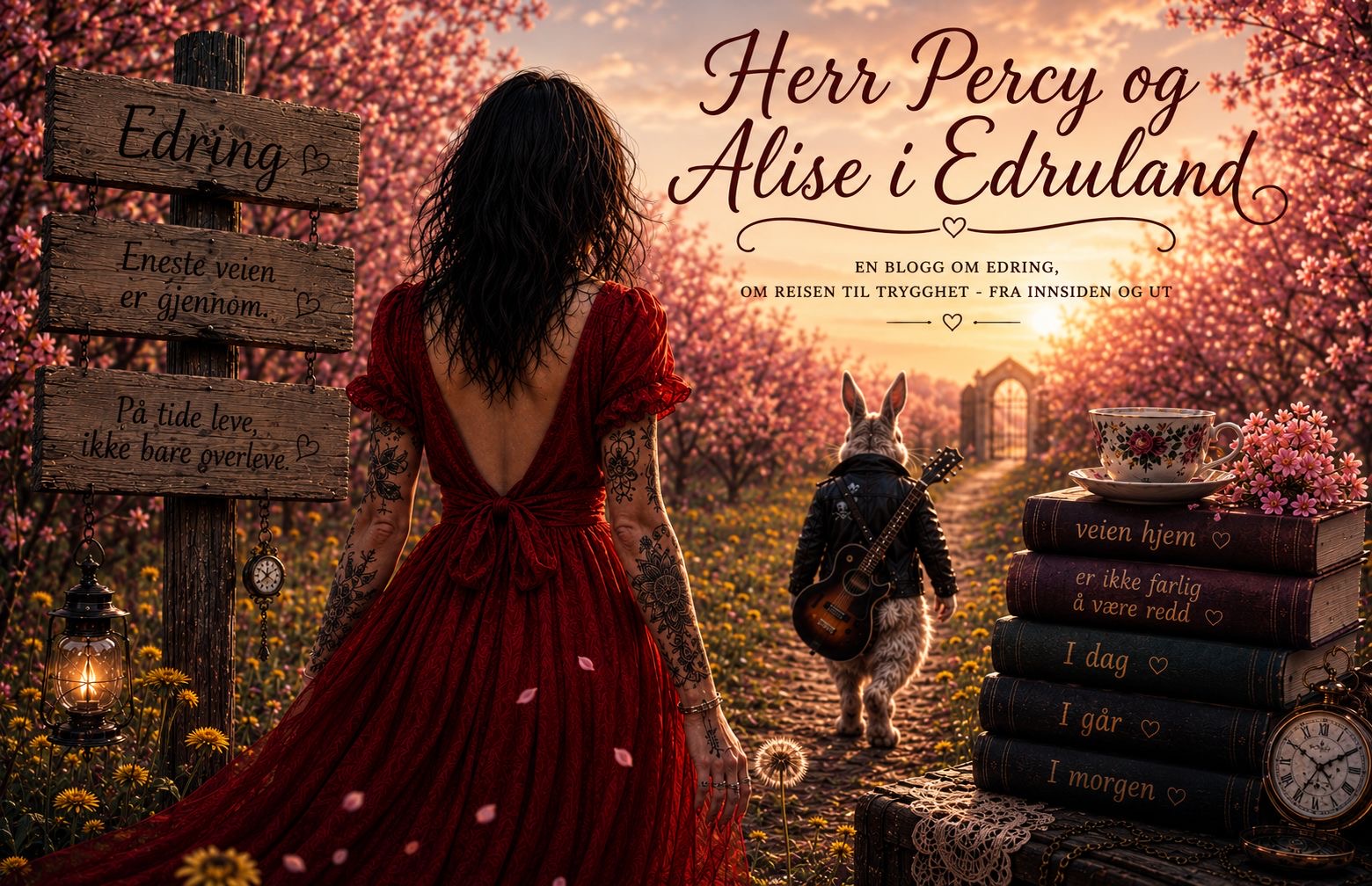 Herr Percy og Alise i Edruland